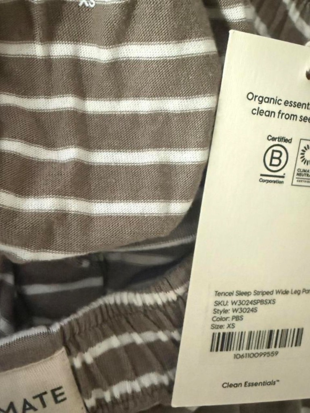 Mate The Label Tencel Sleep Pant - Picture 3 of 5